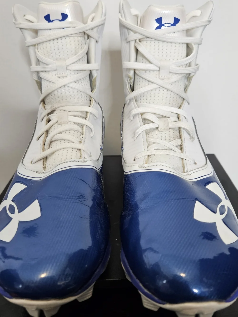 Under Armour Highlight Mc Football Cleat Men's Size 11‎ Blue/White